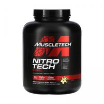 Whey Protein Nitro Tech 100% Whey Gold Muscletech 4LB 1.81KG French Vanilla Bean