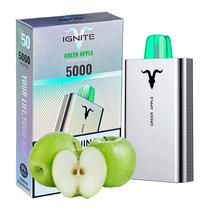 Vape Descartavel Ignite V50 5000 Puffs com 50MG Nicotina - Green Apple