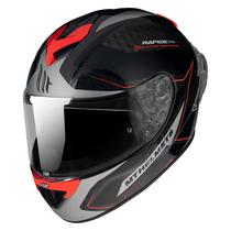 Capacete MT Helmets Rapid Pro Master B5 - Fechado - Tamanho XXL - Gloss Fluor Red