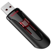 Pen Drive de 128GB Sandisk Cruzer Glide SDCZ600-128G-G35 USB 3.0 - Preto