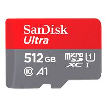 Cartao de Memoria Micro SD Sandisk Ultra 512GB / C10 / 150MBS - (SDSQUAC-512G-GN6MN)