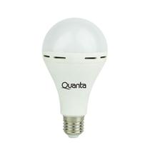 Lampada de Emergencia LED Quanta QTLLE9 de 9 Watts com 800 Lumens Bivolt - Branca