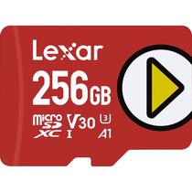 Memoria Micro SD Lexar Play para Jogos/Celulares 160 MB/s - 100 MB/s C10 256 GB (LMSPLAY256G-Bnnnu)