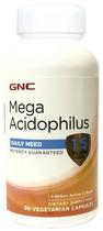 GNC Mega Acidophilus 1.5 Billion Cfus (90 Capsulas)