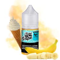 Essencia para Vaper Born To Vape Nic Salt Banana Ice Cream com 20MG Nicotina - 30ML
