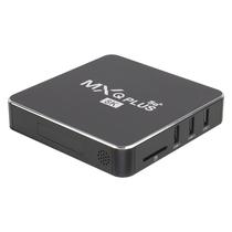 TV Box MXQ Plus - 8K - Iptv - 32/256GB - 5G - Wi-Fi - Preto - Fta