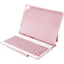 Capa para iPad de 10.2"/10.5" Wiwu Protective Keyboard Case + Teclado - Rosa