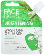 Mascara Facial Face Facts Brightening Wash Gel - 60ML
