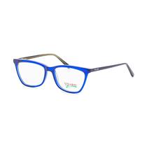 Armacao para Oculos de Grau Visard CO5865 Col.03 Tam. 54-17-140MM - Azul/Preto