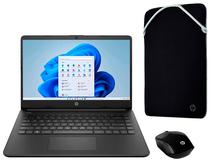 Notebook HP 14-DQ0526LA Intel Celeron N4120/ 4GB/ 128GB SSD/ 14.0" HD/ W11 (Espanhol)