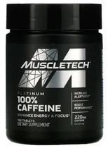 Mucletech Caffeine Planitum 100% 220MG (125 Tabletas)