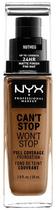 Base NYX Can'T Stop Won'T Stop Full Coverage CSWSF16.5 - Nutmeg