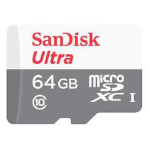 Cartao de Memoria Sandisk Ultra Micro SDXC 64GB Classe 10