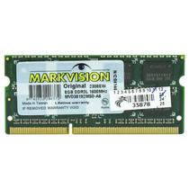 Memoria Ram para Notebook Markvision DDR3L 8GB 1600MHZ - MVD38192MSD-A6