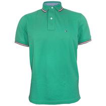 Camiseta Tommy Hilfiger Polo Masculino MW0MW02419-387 M Verde