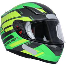 Capacete MT Helmets Revenge Tamanho L - Zusa F3 Gloss Fluor Green