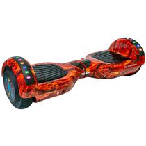 Scooter Eletrico Star Hoverboard 6.5" Bluetooth/Speaker/Bolsa - Flaming Red