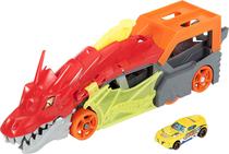 Reboque de Dragao Hot Wheels City - Mattel GTK42