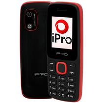 Celular Ipro A1MINI Dual Sim Tela de 1.8" Camera VGA e Radio FM - Preto/Vermelho