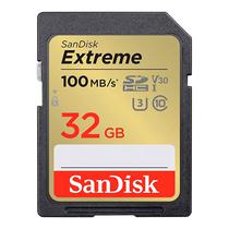 Cartao de Memoria SD Sandisk Extreme V30 Class 10 U3 32GB 4K - SDSDXVT-032G-Gncin