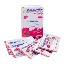 Geleia Oral Estimulante Kamagra Oral Jelly 5 Saches Sabor Morango de 100MG - Feminino