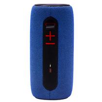 Caixa de Som / Speaker Blulory BS-J01 X-Bass Wireless / Bluetooth 5.0/ LED Color Full / 1800MAH - Azul