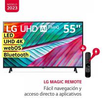 Smart TV LED 55" LG UR8750 (2023) 4K Ultra HD Bluetooth/USB/Wi-Fi Bivolt - 55UR8750PSA.Awh