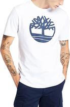 Camiseta Timberland LS Tree Logo T White TB0A2C6U 100 - Masculina