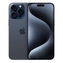 Apple iPhone 15 Pro Max 2849 LL/A 256GB Esim Tela 6.7" - Azul Titanio (Caixa Danificada)