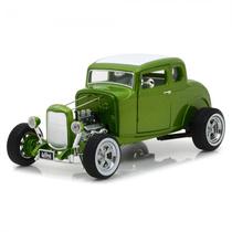 Carro Greenlight Hollywwod Gas Monkey Garage - Custom Ford Hot Rod 1932 - Verde