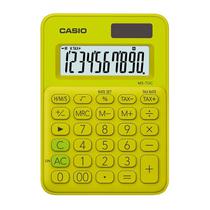 Calculadora Compacta Casio MS-7UC-YG de 10 Digitos - Amarelo
