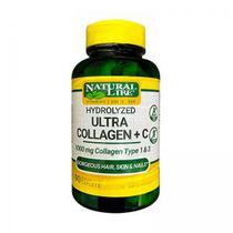 Colageno Ultra Collagen Hydrolyzed 1 e 3 Natural Life 90 Capsulas