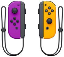 Controles Joy-Con (L/R) Nintendo Switch - Roxo Neon/Laranja