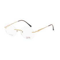 Armacao para Oculos de Grau Visard Mod.7022 Col.01 Tam. 52-18-140MM - Dourado