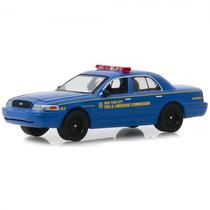 Carro Greenlight Hobby Exclusive - Ford Crown Victoria 2006 NYC Taxi And Limousine - Escala 1/64 (30092)