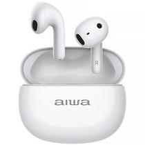 Fone de Ouvido Sem Fio Aiwa AWTWSD8 com Bluetooth/Microfone - Branco