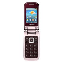 Celular Samsung GT-C3592 Flip Dual Sim Tela 2.4" - Vermelho