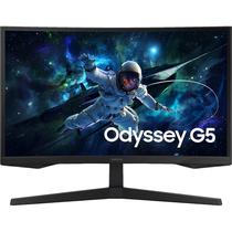 Monitor Gamer Curvo Samsung Odyssey G5 LS27CG552EN 27" QHD - Preto