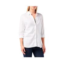 Camisa Tommy Hilfiger Feminina 1A77672061-100 XL - Branco