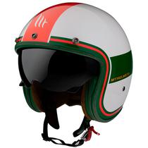 Capacete MT Helmets Le Mans 2 SV Tant D5 - Aberto - Tamanho M - com Oculos Interno - Gloss Pearl Red