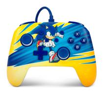 Controle Powera Enhanced Wired Sonic Boost para Nintendo Switch - (PWA-A-06221)