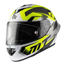 Capacete MT Helmets Rapide Pro Fugaz D3 - Fechado - Tamanho L - Amarelo
