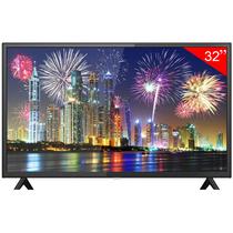 Smart TV LED de 32" Luxor LX-E32DM1100 HD com Suporte de Parede Bluetooth/Wi-Fi/Bivolt - Preto