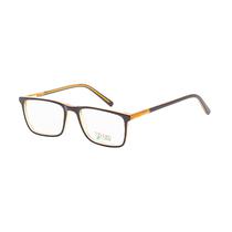 Armacao para Oculos de Grau Visard A0137 C7 Tam. 54-18-140MM- Marrom/Laranja
