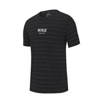 Camiseta Nike Masculina SB Tee Stripe Aop Preta