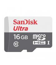 Cartão de Memória SD Micro 16GB Sandisk C10 Ultra 80MB/s.