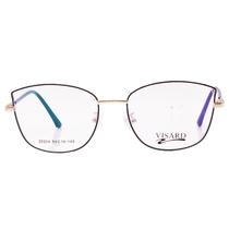 Armacao para Oculos de Grau RX Visard 20204 54-19-140 Col.02 - Azul/Dourado