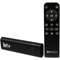 TV Box BTV Stick 4K Uhd com 1/ 8GB Bluetooth/ Wi-Fi/ A9.0/ Bivolt - Preto