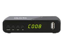 Conversor Digital Quanta QTCTV1130 para Televisao Dig / Full HD / USB / HDMI / 2V