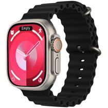 Smartwatch Blulory Glifo Ultra 2 com Bluetooth - Preto/Dourado